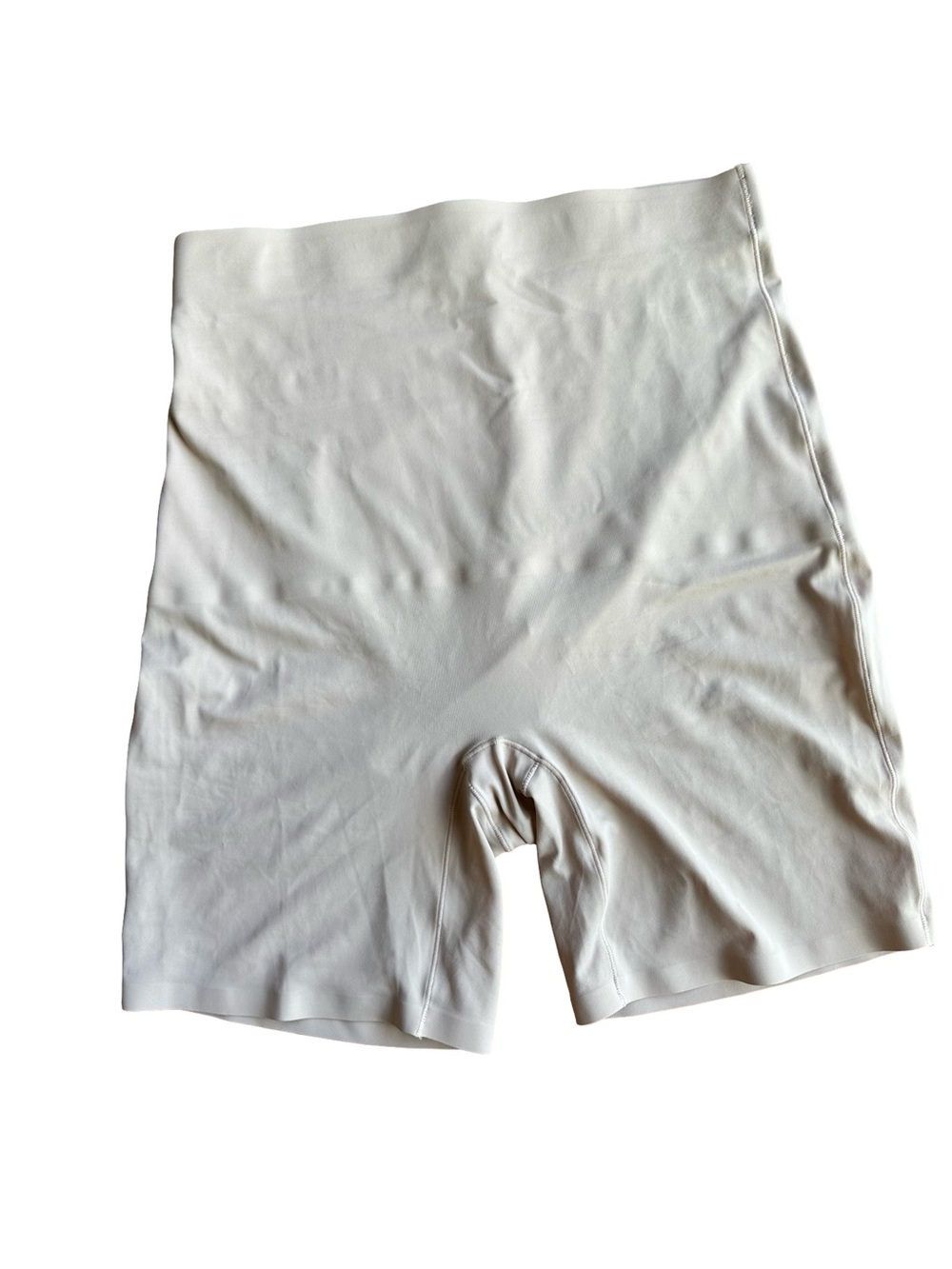 Skinny Girl High-Waist Beige Shapewear Shorts